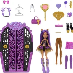 Monster High Set de Juego Skulltimate Clawdeen<Mattel Online