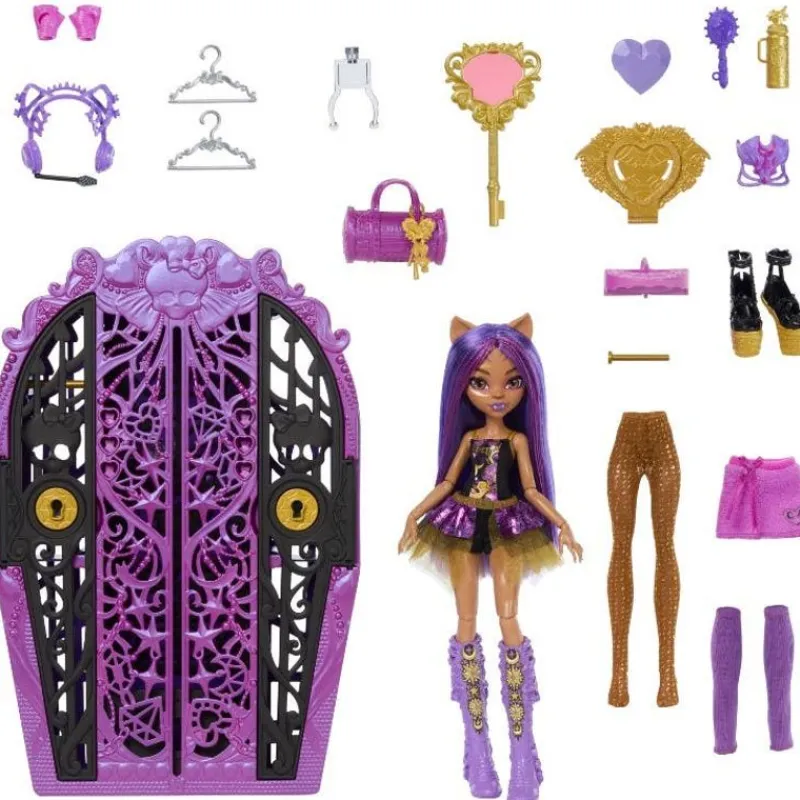Monster High Set de Juego Skulltimate Clawdeen<Mattel Online