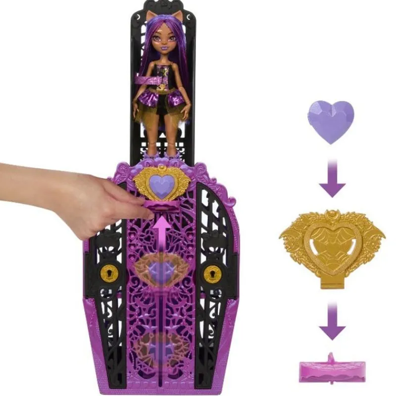Monster High Set de Juego Skulltimate Clawdeen<Mattel Online