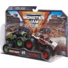 Monster Jam 2 Pack Grave Digger vs Zombie<Spin Master Online