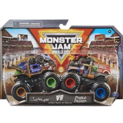 Monster Jam 2 Pack Salvager vs Double Decker<Spin Master Sale