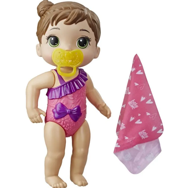Muñeca Baby Alive Castaña Chapoteo y Abrazos<Hasbro Best