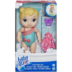 Muñeca Baby Alive Rubia Chapoteo y Abrazos<Hasbro New