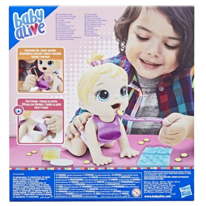 Muñeca Baby Alive Rubia Comiditas<Hasbro Discount
