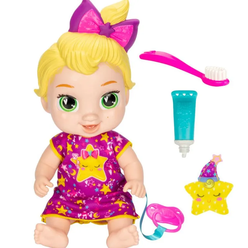Muñeca Baby Alive Rubia Felices Sueños con Dientes Limpios<Hasbro Fashion