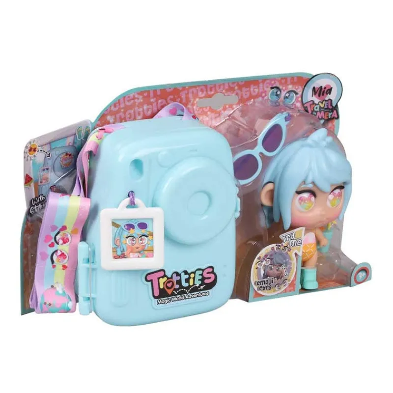 Muñeca Mini Trotties Cámara de Viaje Mia<Famosa Fashion