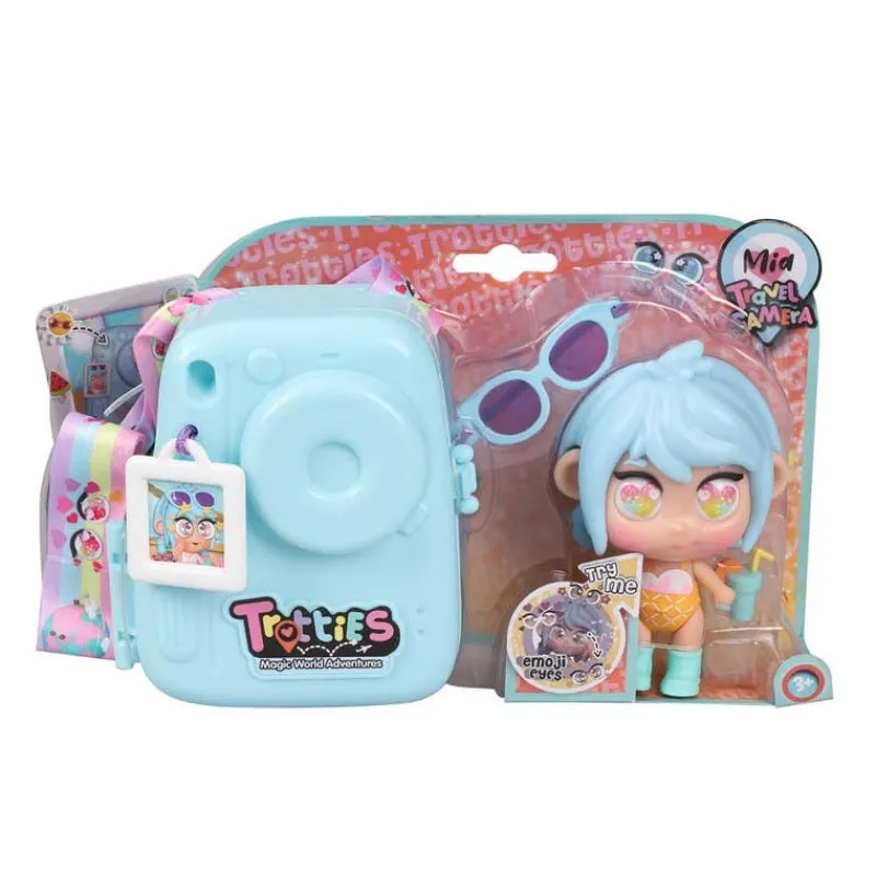 Muñeca Mini Trotties Cámara de Viaje Mia<Famosa Fashion