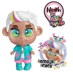 Muñeca Mini Trotties Ojos Emoji Noah<Famosa New