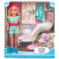 Muñeca Nancy Set de Juego Un Día de Peluquería<Famosa Fashion
