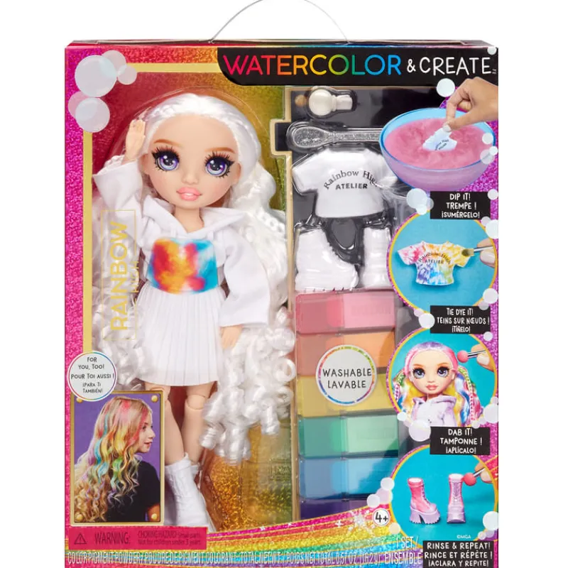 Muñeca Rainbow High Color & Create New Theme Purple Eyes 507581<MGA Online