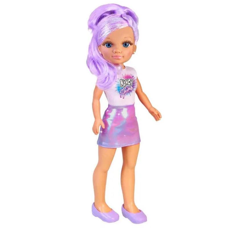 Nancy Muñeca Shine Morado<Famosa Discount