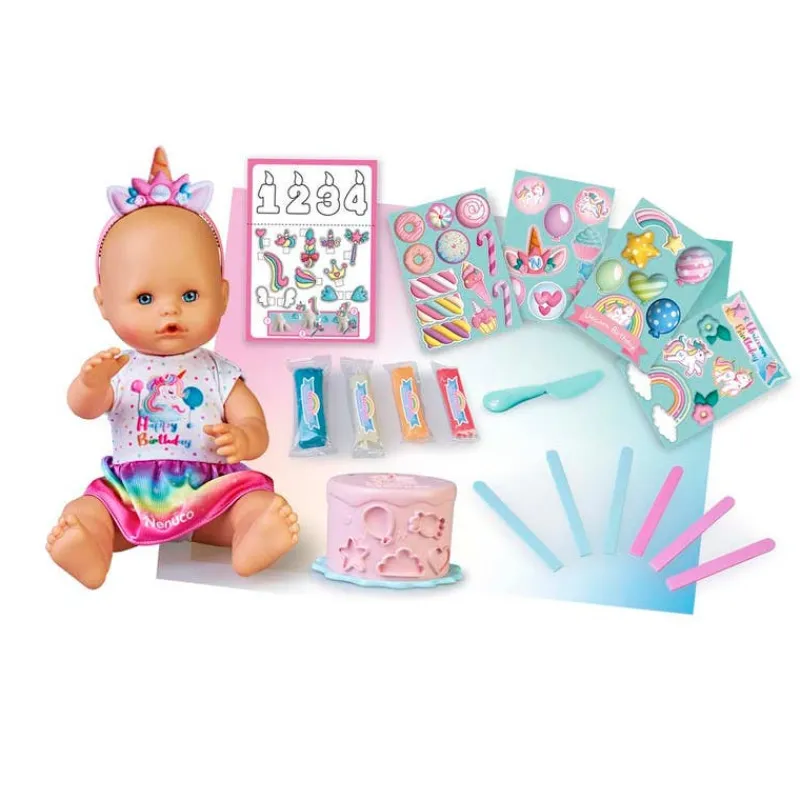 Nenuco Muñeca Set de Juego Fiesta de Unicornio<Famosa Clearance