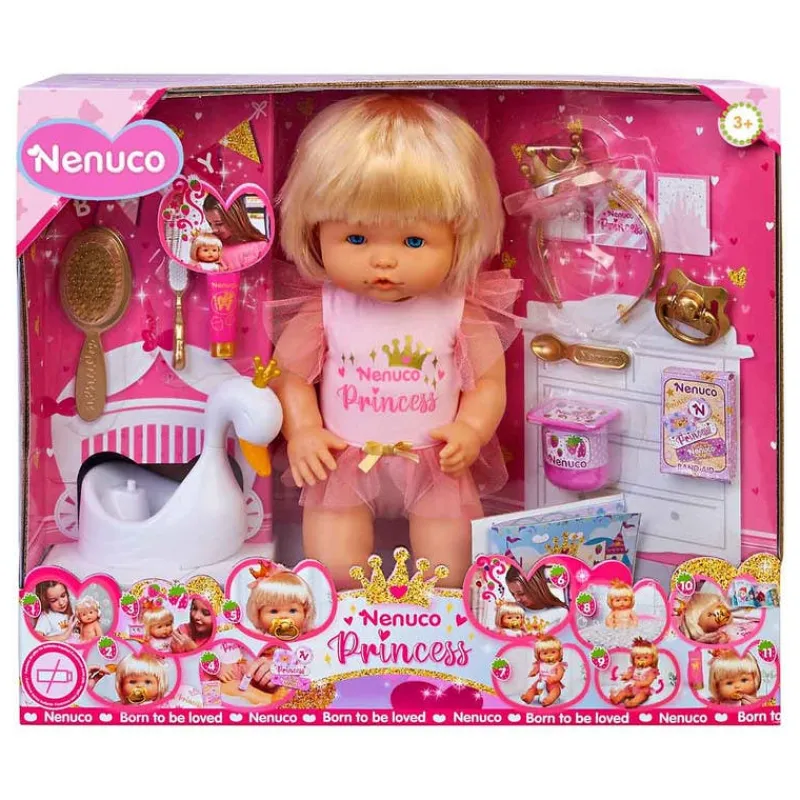 Nenuco Muñecas Sett de Princesa con 15 Accesorios<Famosa Online