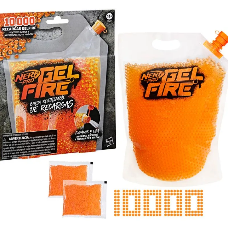 Nerf Gelfire Bolsa Refill 10 mil Bolitas<Hasbro Best