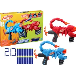 Nerf Lanzador de Dardos 2 Pack Junior Wild con 20 Dardos<Hasbro Discount