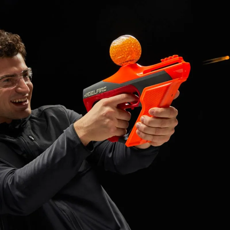 Nerf Lanzador de Gelfire Uproar con Bolsa de 10 mil bolitas y Lentes de Protección<Hasbro Outlet