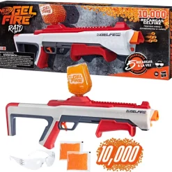 Nerf Lanzador de Gelfire con Bolsa de 10 mil bolitas<Hasbro New
