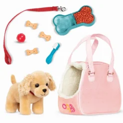 Our Generation Cocker Spaniel con Transportadora y Accesorios<Importacion Juguetron New