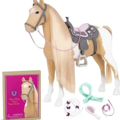 Our Generation Caballo Palomino Peina y Juega<Importacion Juguetron Online