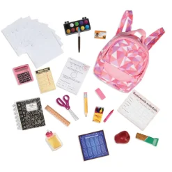 Our Generation Kit Accesorios Escolares BD37326Z<Importacion Juguetron New