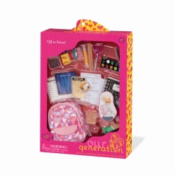Our Generation Kit Accesorios Escolares BD37326Z<Importacion Juguetron New