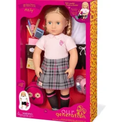Our Generation Muñeca Hally con Uniforme Escolar<Importacion Juguetron Hot