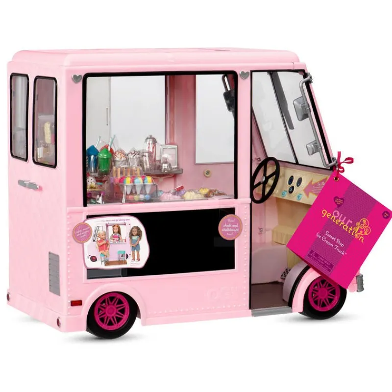 Our Generation Set de Juego Camión Rosa de Helados<Importacion Juguetron Clearance