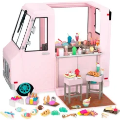 Our Generation Set de Juego Camión Rosa de Helados<Importacion Juguetron Clearance