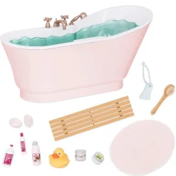 Our Generation Set de Juego Tina de Baño y Burbujas con Accesorios<Importacion Juguetron Online