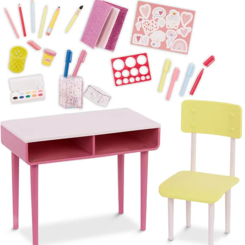 Our Generation Set de Juego Escritorio para Muñecas con Accesorios<Importacion Juguetron Outlet