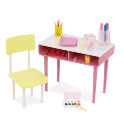 Our Generation Set de Juego Escritorio para Muñecas con Accesorios<Importacion Juguetron Outlet