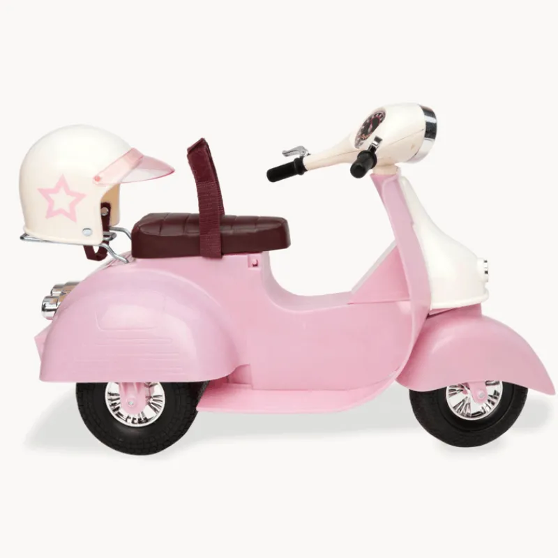 Our Generation Set de Juego Vespa con Casco<Importacion Juguetron Fashion