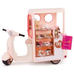 Our Generation Set de Juego Vespa Tienda de Galletas con Accesorios<Importacion Juguetron Online