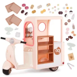 Our Generation Set de Juego Vespa Tienda de Galletas con Accesorios<Importacion Juguetron Online