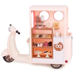 Our Generation Set de Juego Vespa Tienda de Galletas con Accesorios<Importacion Juguetron Online