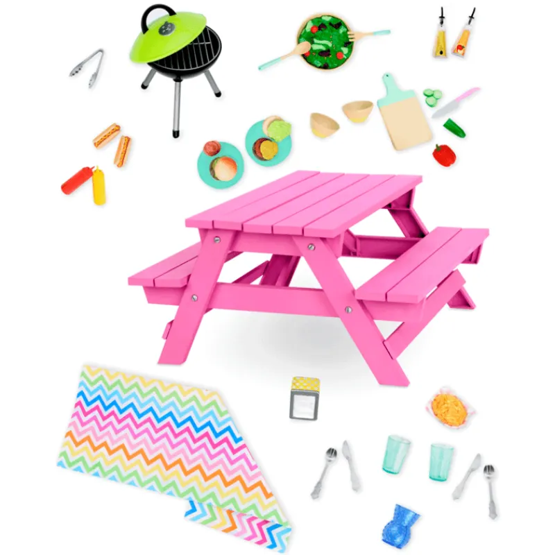 Our Generation Set de Juego Mesa de Picnic<Importacion Juguetron Fashion