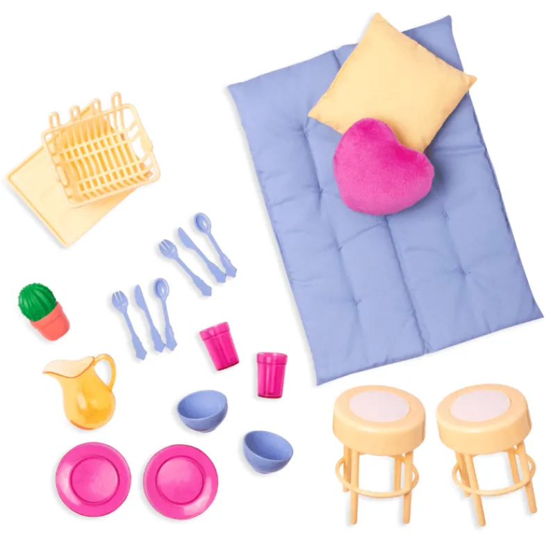 Our Generation Set de Juego Camper Rosa con Accesorios<Importacion Juguetron Discount