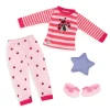 Outfit Pijama Ladybug para Muñecas, Glitter Girl<Importacion Juguetron Outlet