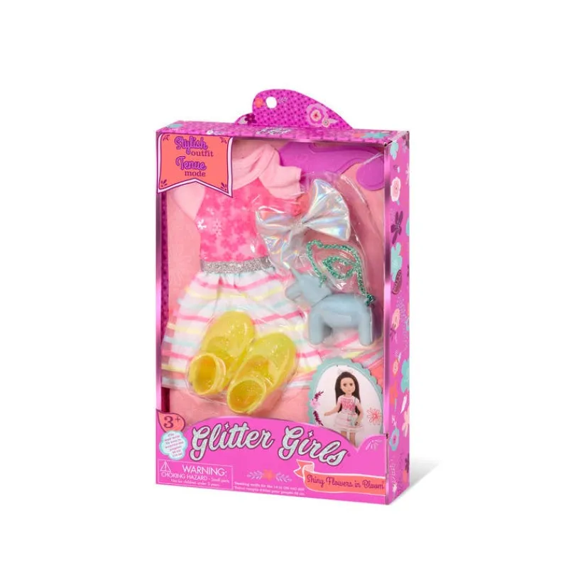 Outfit Shiny Flowers para Muñecas, Glitter Girl<Importacion Juguetron Discount