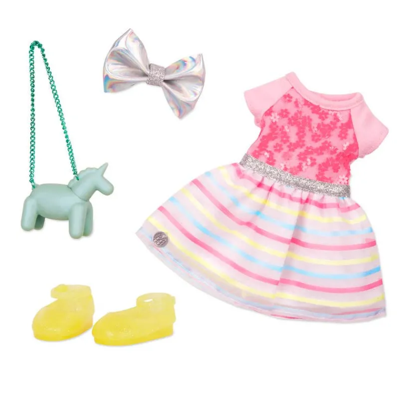 Outfit Shiny Flowers para Muñecas, Glitter Girl<Importacion Juguetron Discount
