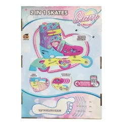Patines 2 en 1 con Luces en Ruedas<Glam New