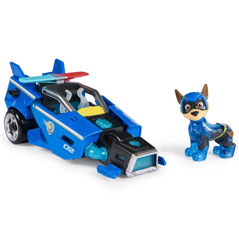 Paw Patrol Mighty Pups Super Paws Vehículo de Chase<Spin Master New