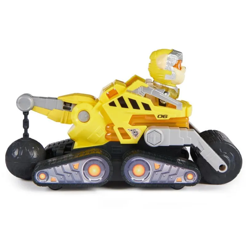 Paw Patrol Mighty Pups Super Paws Vehículo de Rubble<Spin Master Clearance