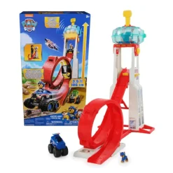 Paw Patrol Pista Lanzador de Vehículos con Luces y Sonido con Figura y Vehículo de Chase<Spin Master Outlet