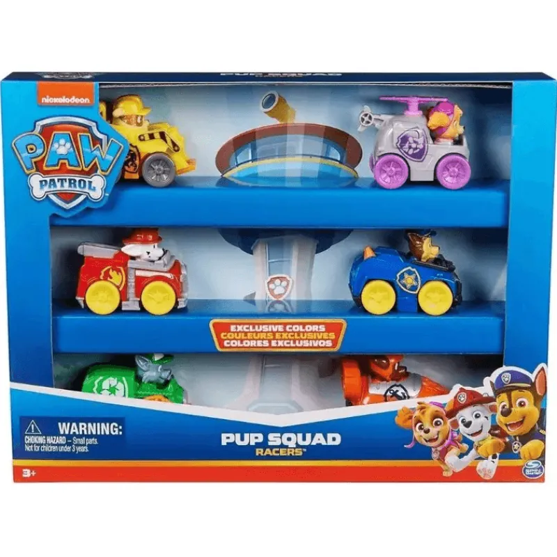 Paw Patrol Set de 6 vehículos Pup Squad<Spin Master Hot