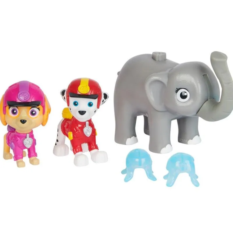 Paw Patrol Set JunglePups con Marshall, Skye y Elefante<Spin Master New