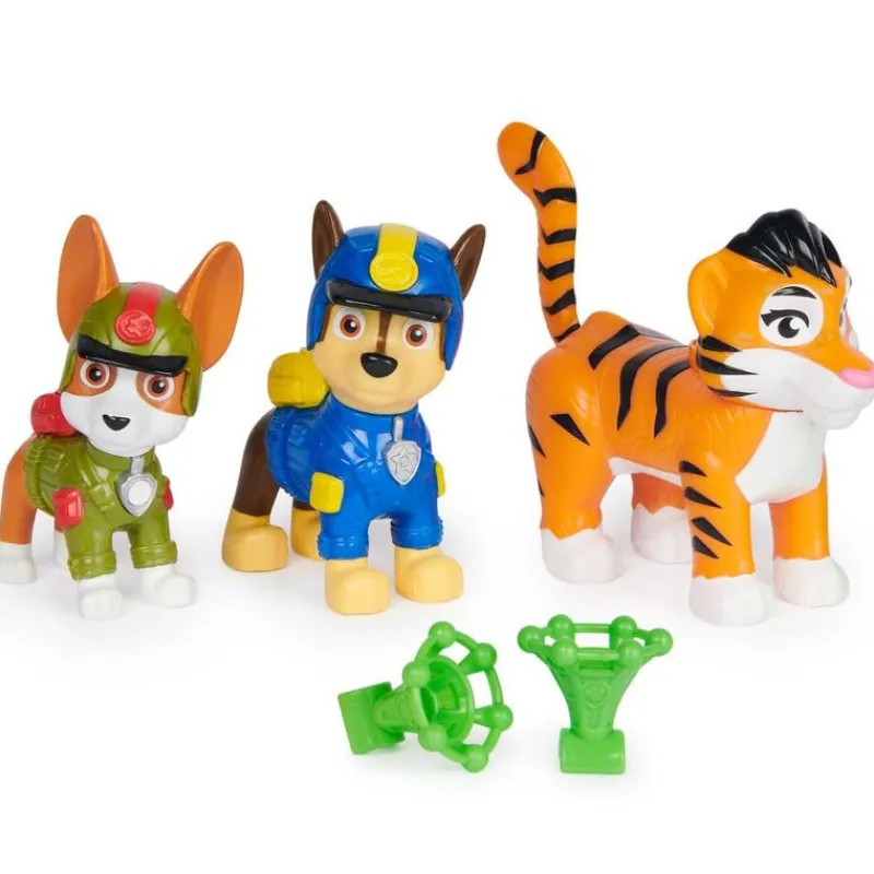 Paw Patrol Set JunglePups con Marshall, Tracker y Tiger<Spin Master Hot