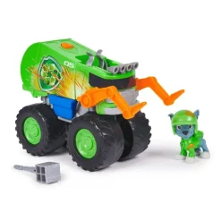 Paw Patrol Vehículo de Reciclaje Lanzador de Dardos Rocky<Spin Master Best