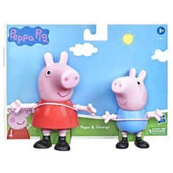 Peppa Pig 2 Pack Peppa y George<Hasbro Clearance