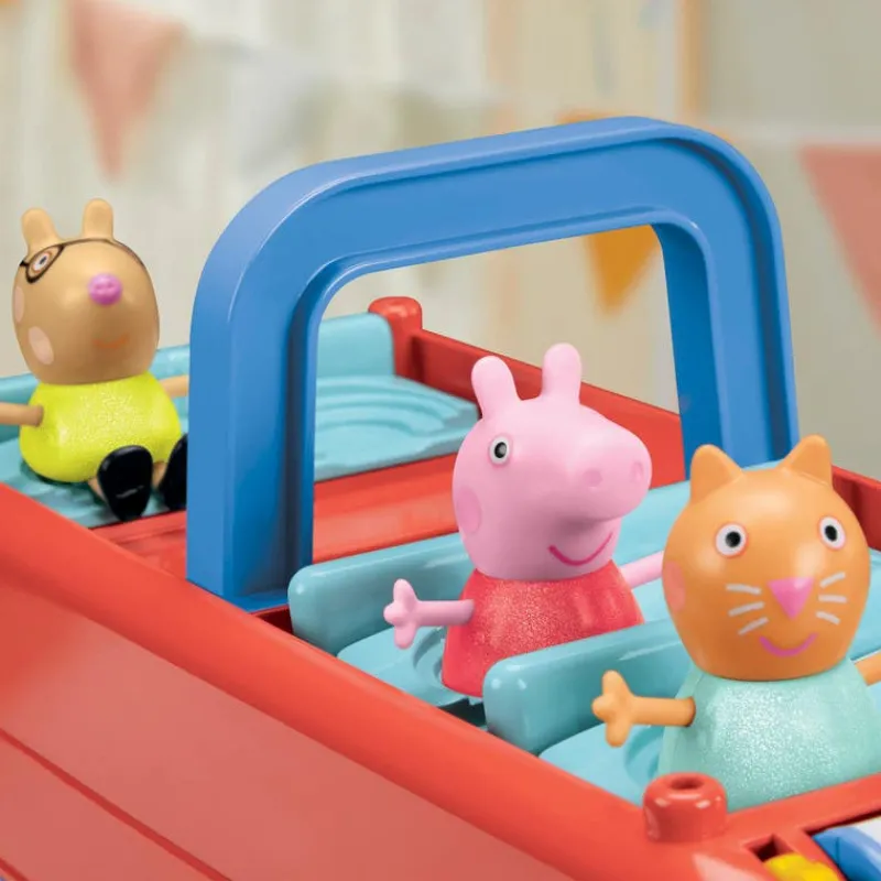Peppa Pig Set de Juegos Party Bus con Accesorios de Fiesta y las Figuras de Peppa, Pedro y Candy<Hasbro Discount